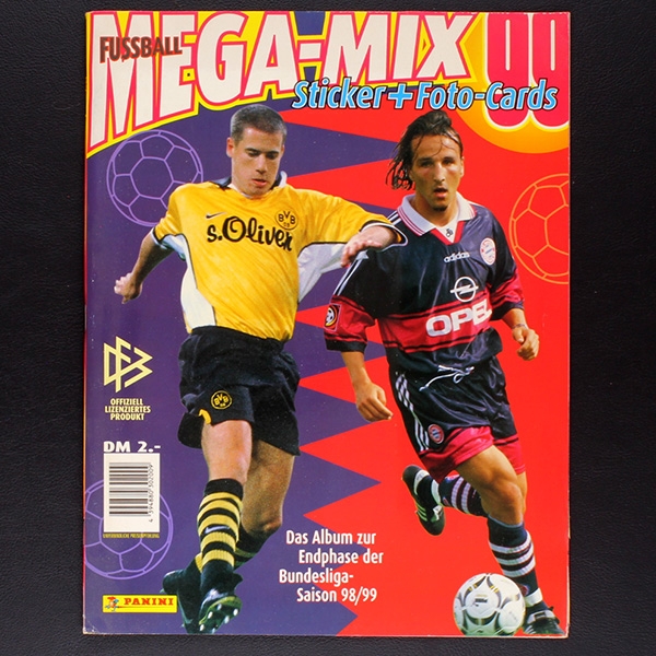 Fußball Mega Mix 99 Panini Sticker Album