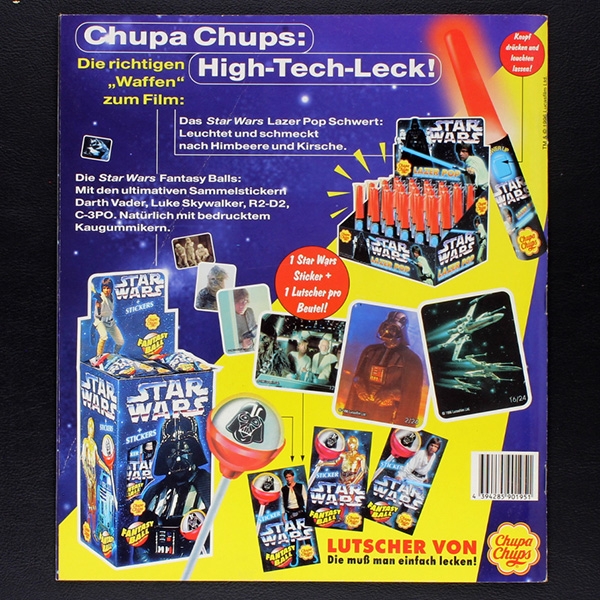 Star Wars Krieg der Sterne Panini Sticker Leeralbum