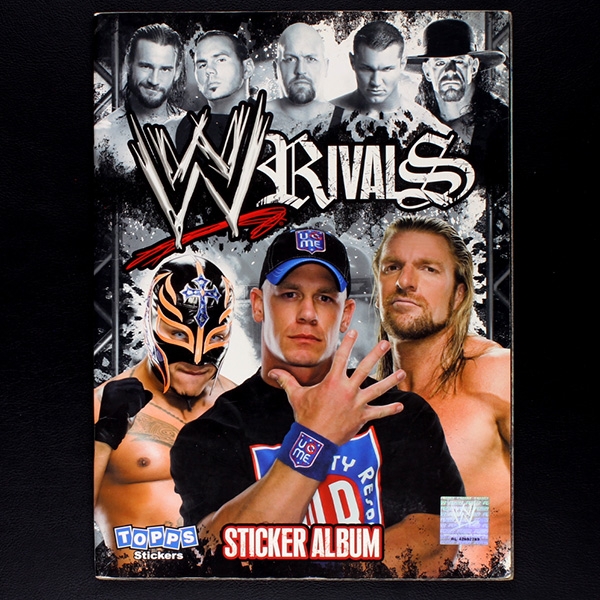 WW Rivals Topps Sticker Album