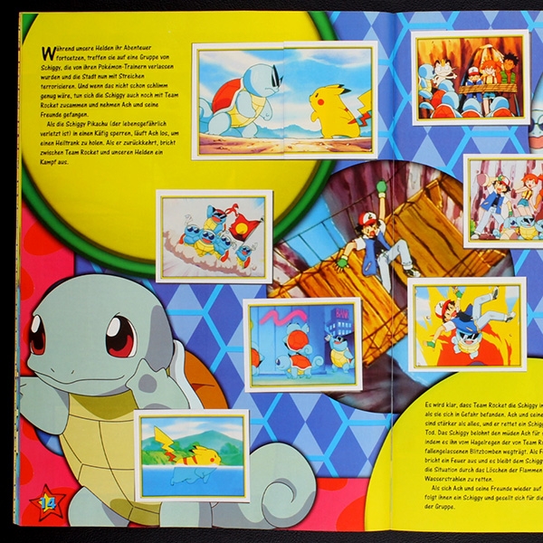 Pokemon Series 2 Merlin Sticker Album komplett - Top
