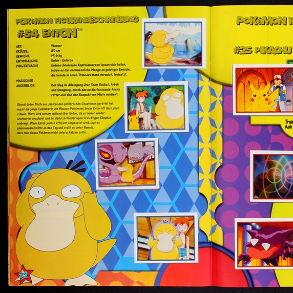 Pokemon Series 2 Merlin Sticker Album komplett - Top