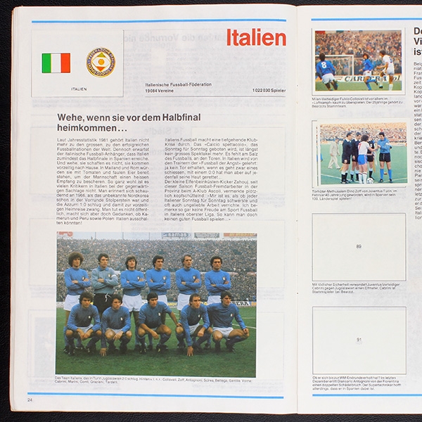 WM 82 Heinerle Sticker Album teilgefüllt