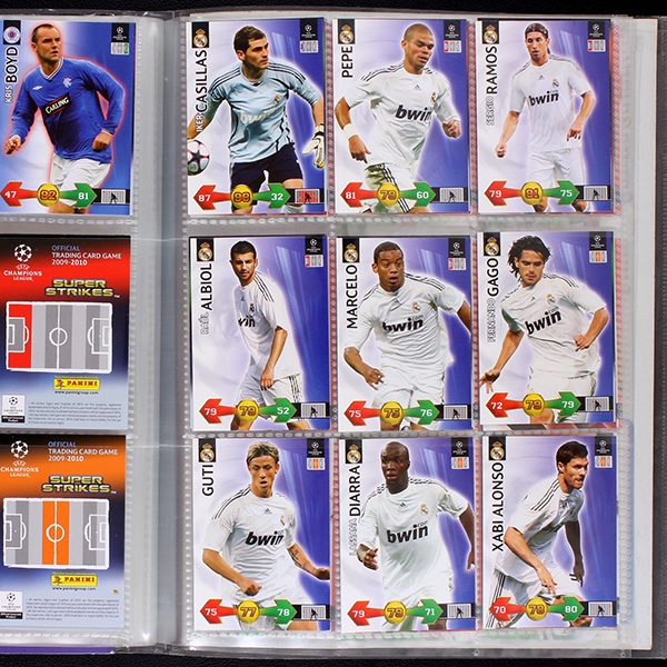 Champions League 2009 Panini Trading Cards Album