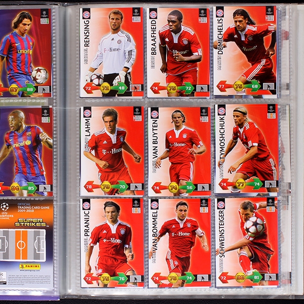 Champions League 2009 Panini Trading Cards Album