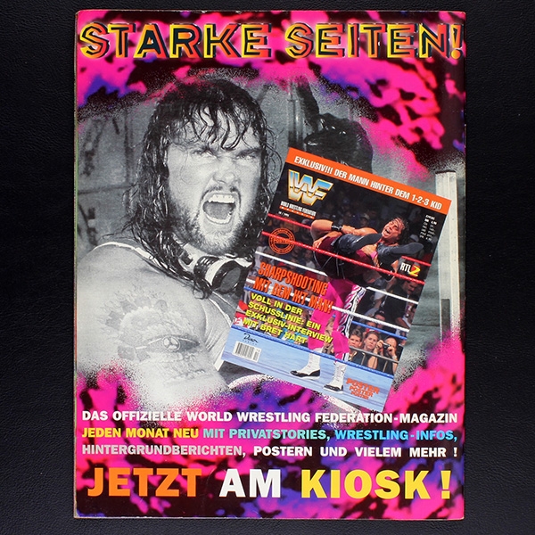 WWF Wrestling Merlin album with stickers