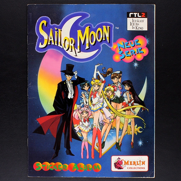 Sailor Moon Neue Serie Merlin Sticker Album