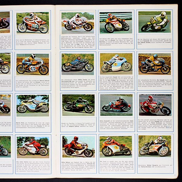 Motor Motos Nimbus Sticker Album komplett