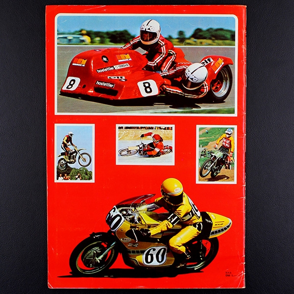 Motor Motos Nimbus Sticker Album komplett
