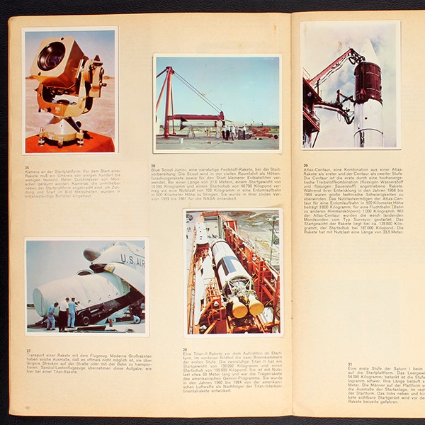 Kampf um den Weltraum Panorama Album komplett