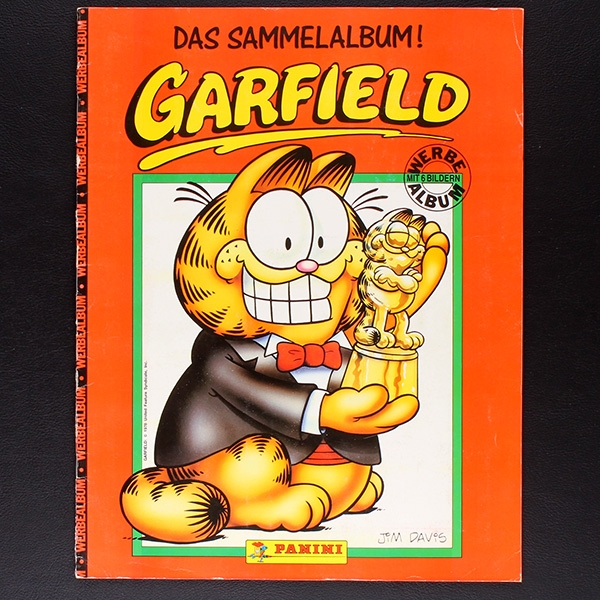 Garfield Panini Sticker Album