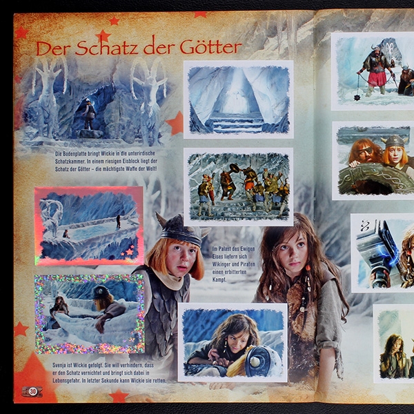Wickie Panini Sticker Album komplett