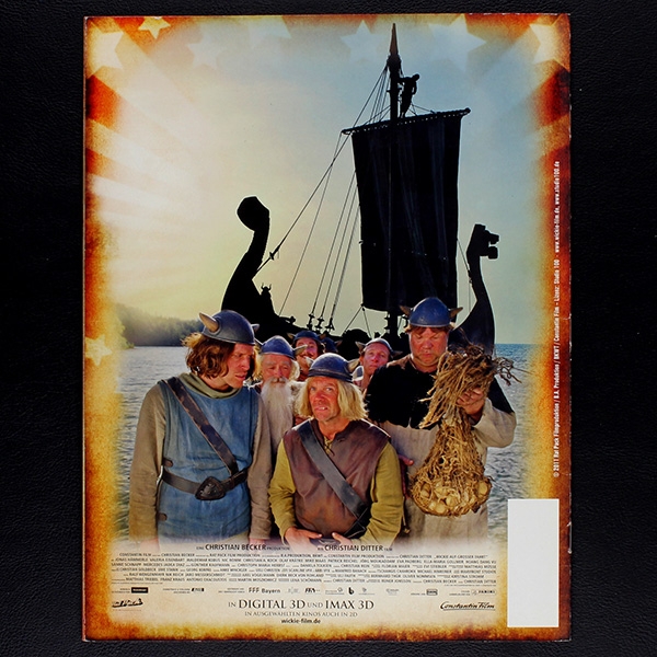 Wickie Panini Sticker Album komplett