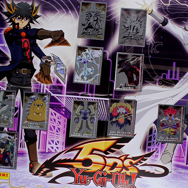 Yu-Gi-Oh! 5DS Panini Sticker Album komplett