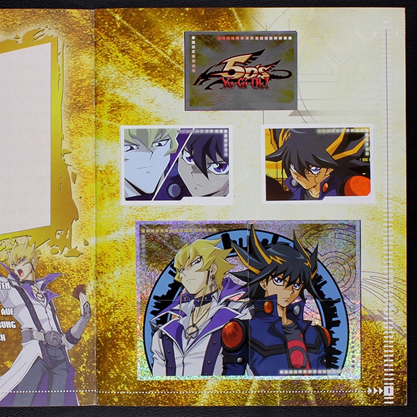 Yu-Gi-Oh! 5DS Panini Sticker Album komplett