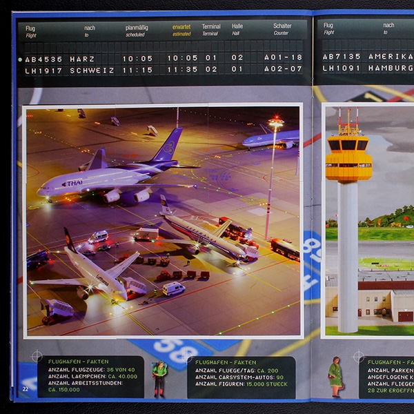 Miniatur Wunderland Panini Sticker Album fast komplett -1
