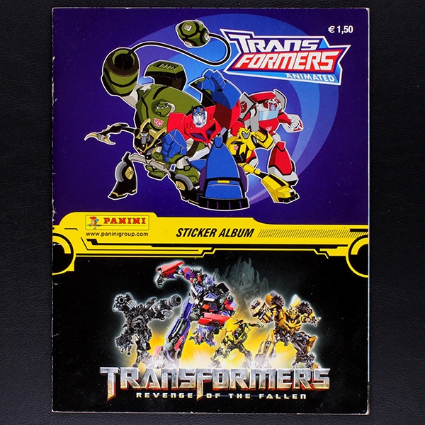 Transformers Panini Sticker Album