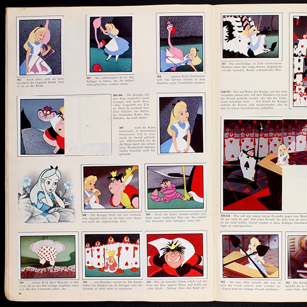 Alice Panini sticker album almost complete -16