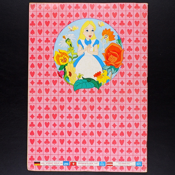Alice Panini sticker album almost complete -16