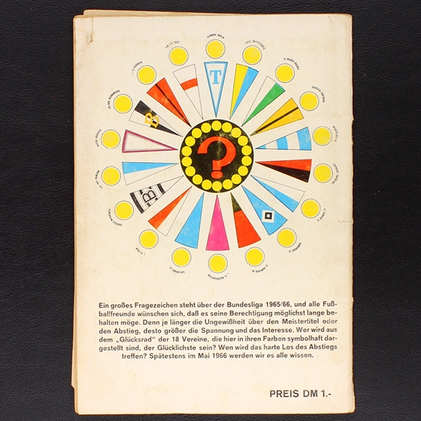 Die Fußball-Saison 1965 Sicker-Verlag Album