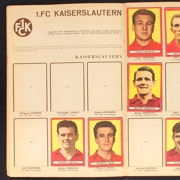 Fußball 1964 Sicker-Verlag Album