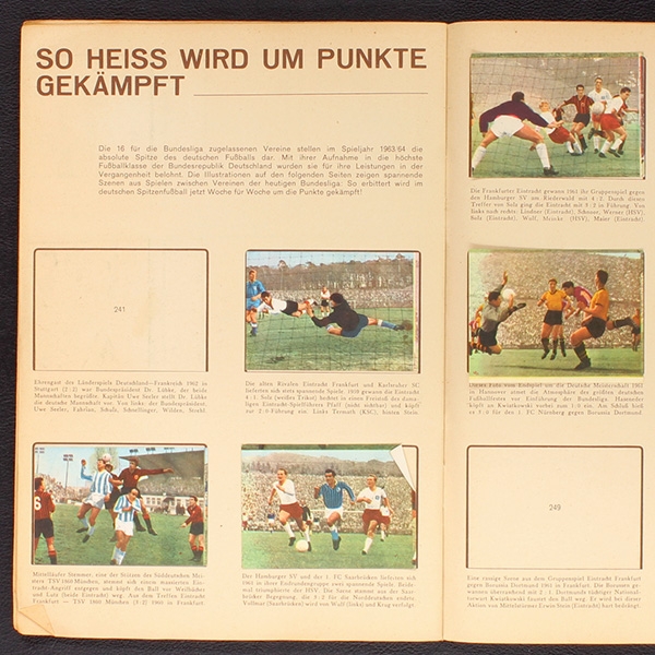 Fußball 1964 Sicker-Verlag Album