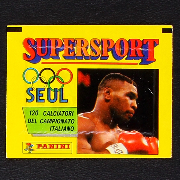 Supersport Seul 1988 Panini Sticker Tüte - Mike Tyson