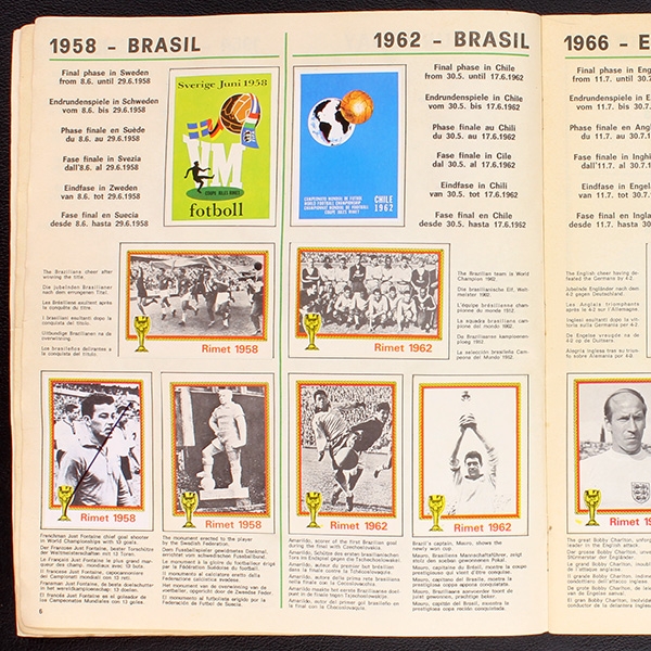 München 74 Panini Sticker Album teilgefüllt - lesen