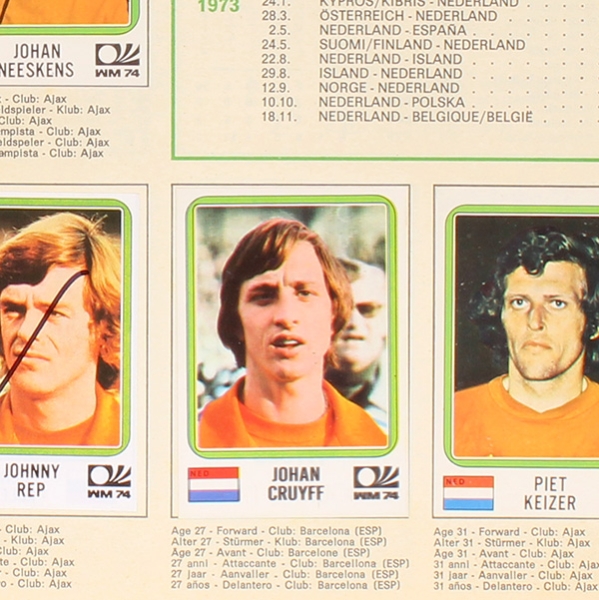 München 74 Panini Sticker Album teilgefüllt - lesen