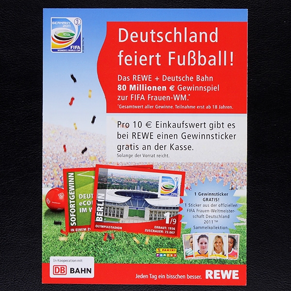 Germany 2011 Panini REWE Poster komplett