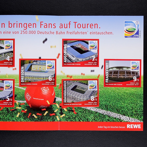Germany 2011 Panini REWE Poster komplett - Top