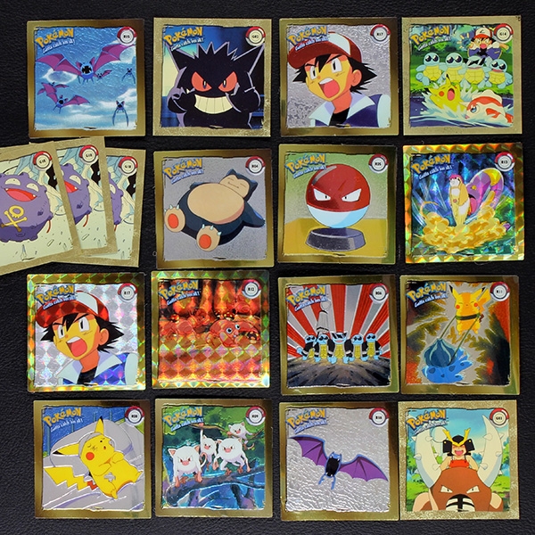Pokemon Super Collection Artbox - 18 Gold Sticker