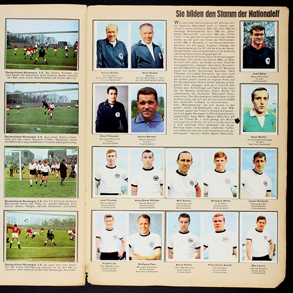 Bundesliga Asse 1966 Sicker-Verlag Album fast komplett - lesen