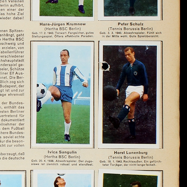 Bundesliga Asse 1966 Sicker-Verlag Album fast komplett - lesen
