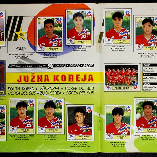 USA 94 Panini Sticker Album fast komplett -13