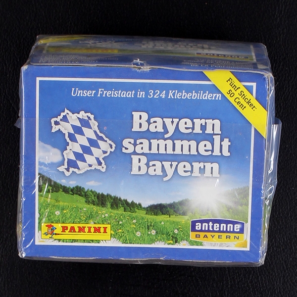Bayern sammelt Panini box with 50 sticker bags