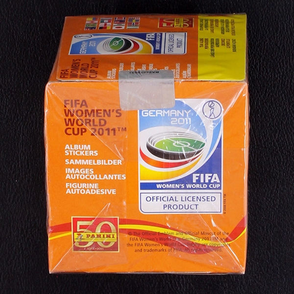 Germany 2011 Panini Box mit 50 Sticker Tüten