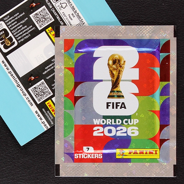 World Cup 2026 Panini Sticker Tüte