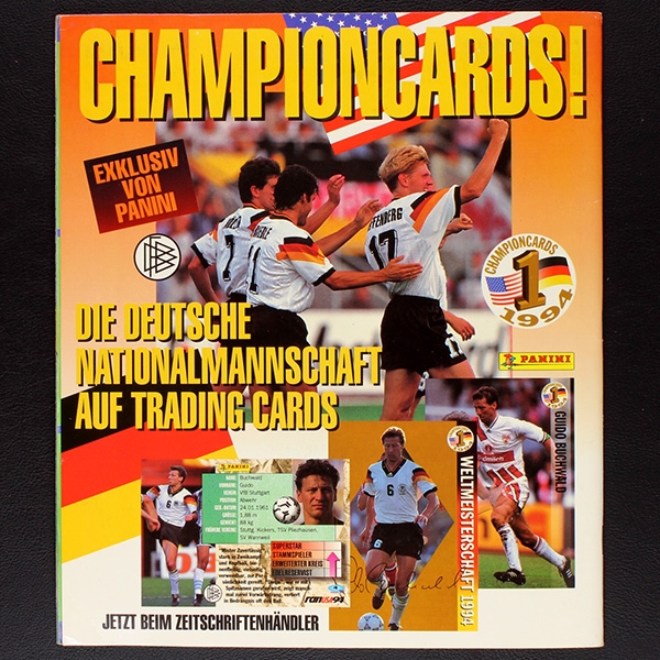USA 94 Panini Sticker Album komplett