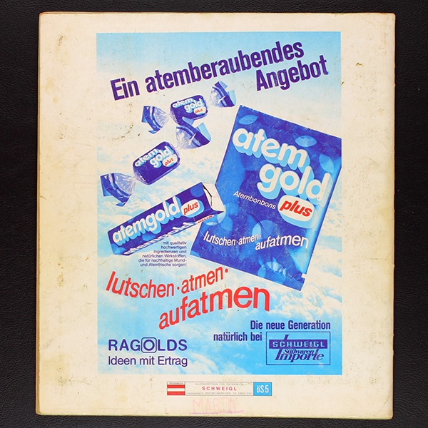 Mexico 86 Panini Sticker Album komplett