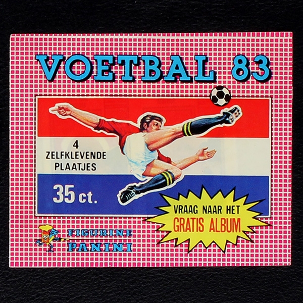 Voetbal 83 Panini Sticker Tüte