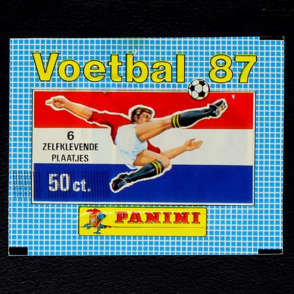 Voetbal 87 Panini Sticker Tüte
