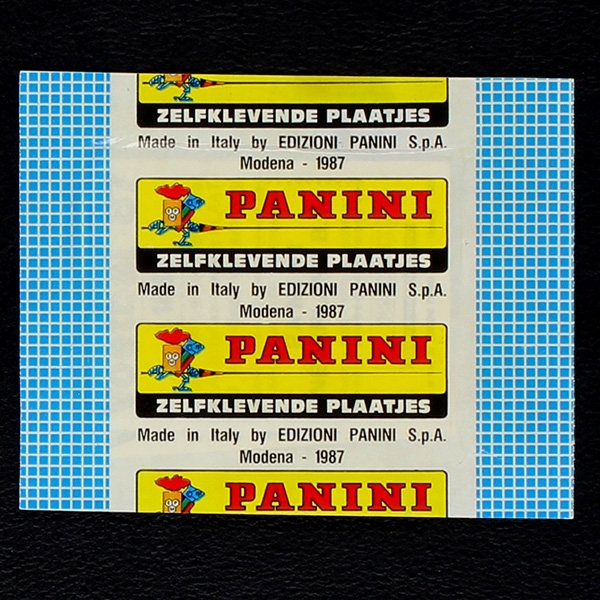 Voetbal 87 Panini Sticker Tüte