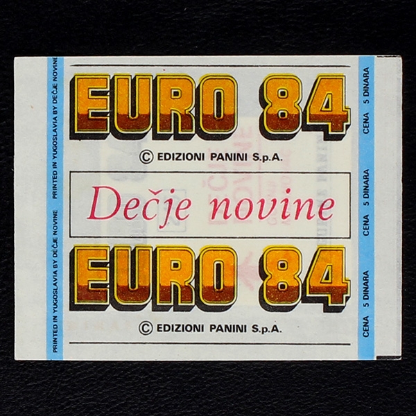 Euro 84 Panini Sticker Tüte - Decje Novine