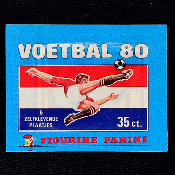 Voetbal 80 Panini Sticker Tüte