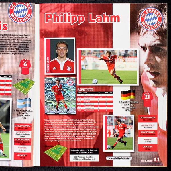 FC Bayern München 2009 Panini Sticker Album komplett