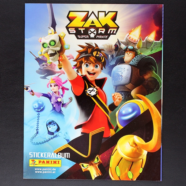 Zak Storm Panini Sticker Album
