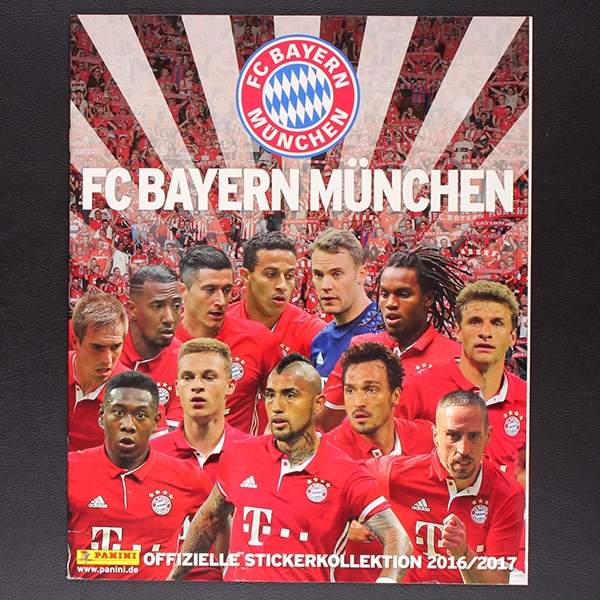 FC Bayern München 2016 Panini Sticker Album