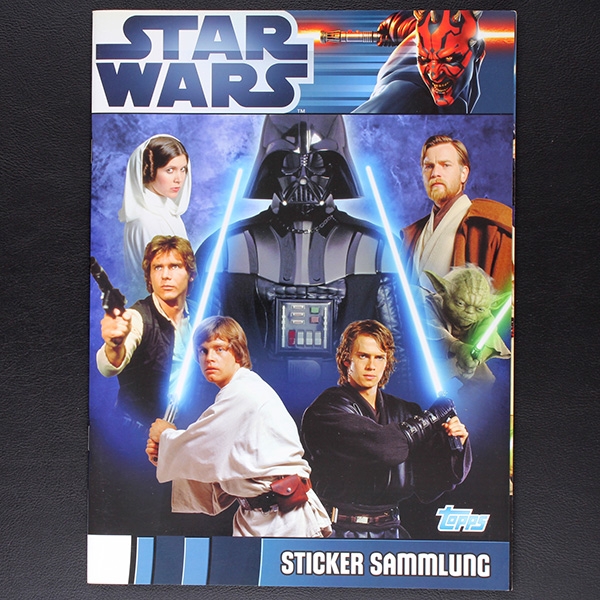 Star Wars Movie Topps Sticker Album