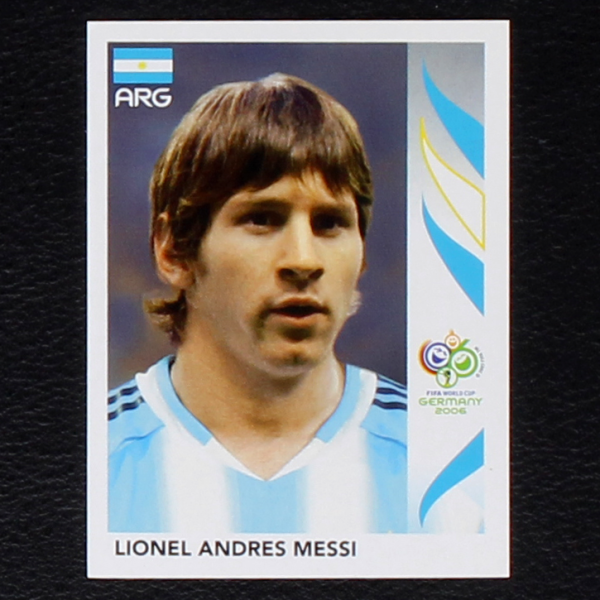 Lionel Messi Sticker No. 185 Panini - Germany 2006