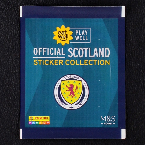 Official Scottland Sticker Collection 2026 Panini Tüte